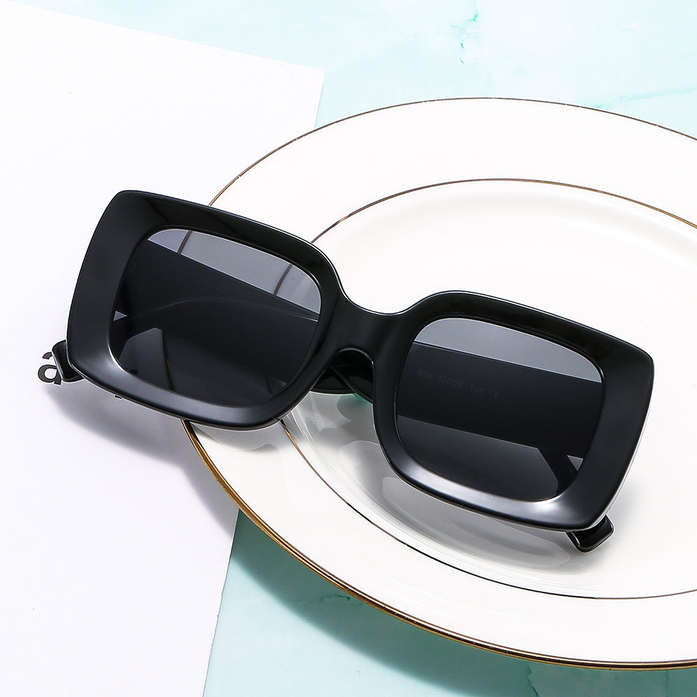 Square Polarized Sunglasses Gradient Glasses Driving UV400