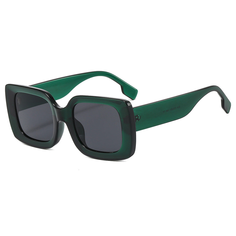 Square Polarized Sunglasses Gradient Glasses Driving UV400