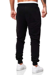 Men's Comfy Basketball Drawstring Joggers Loose Fit Pants