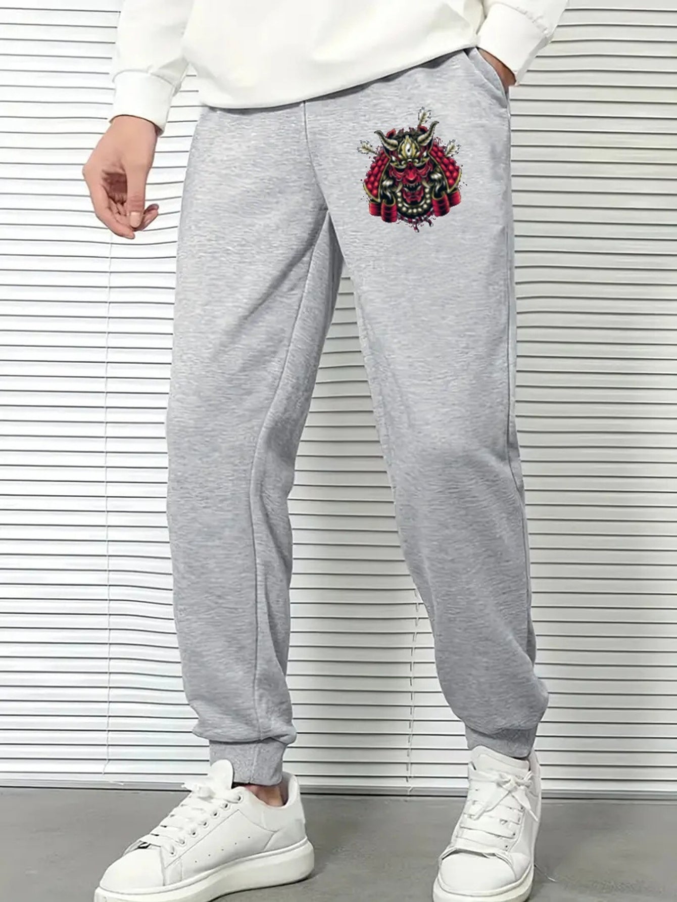 Samurai Comfy Drawstring Joggers Men's Casual Breathable Pants