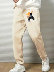 Swag Bear Comfy Drawstring Joggers Men s Casual Breathable Pants
