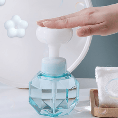 300ml Floral Foam Pump Bottle for Soap and Shower Gel