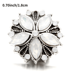 2PCS Snap Button Bracelet Pendant Accessories
