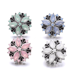2PCS Snap Button Bracelet Pendant Accessories