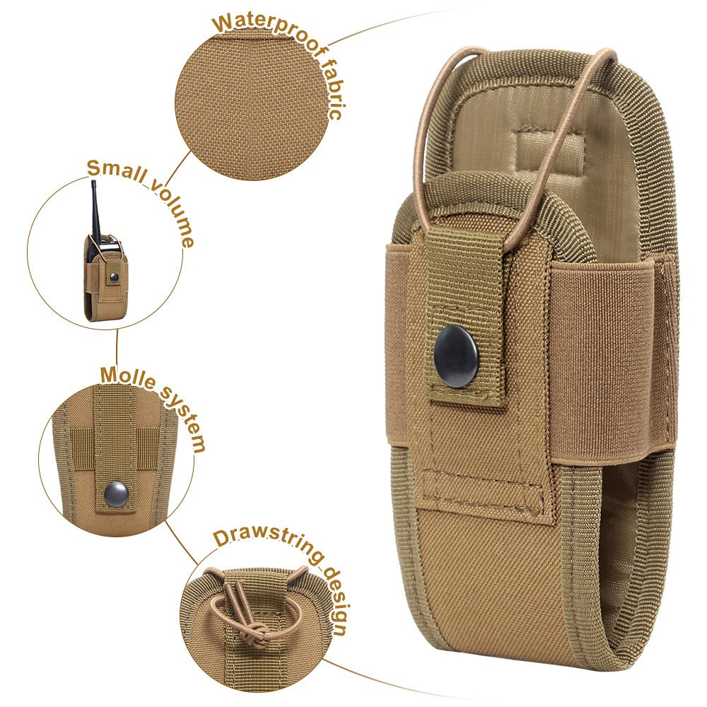 Durable Molle Radio Pouch for Walkie Talkies - Climbing & Outdoor