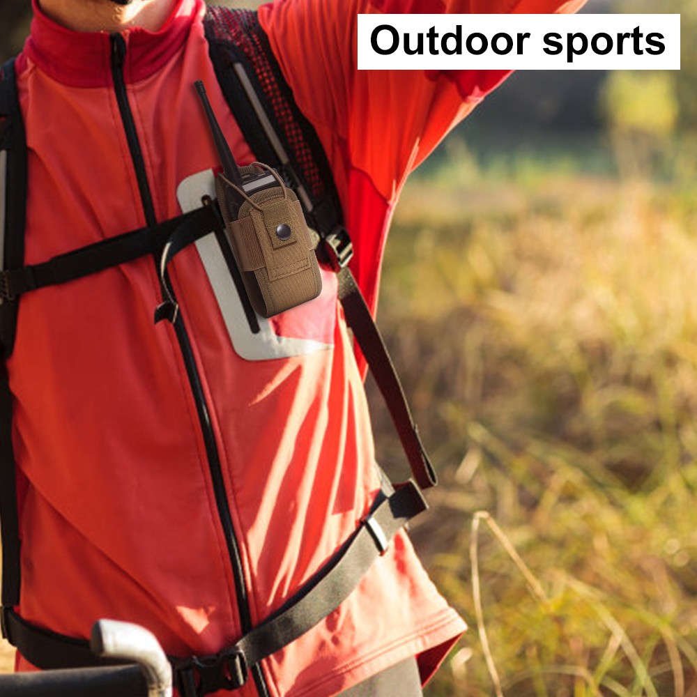 Durable Molle Radio Pouch for Walkie Talkies - Climbing & Outdoor