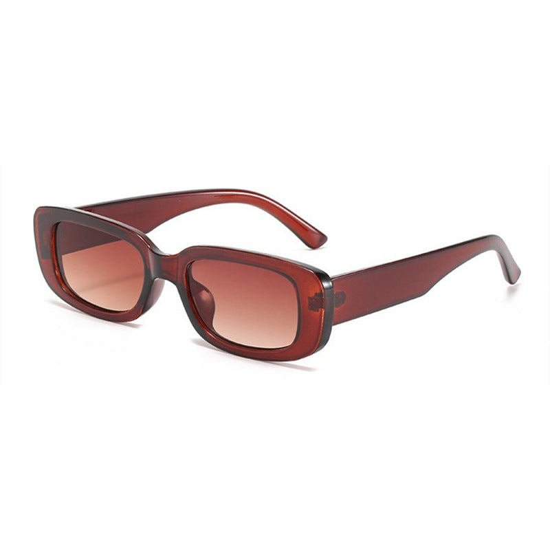 Rectangle Sunglasses Candy Gradient Glasses UV400