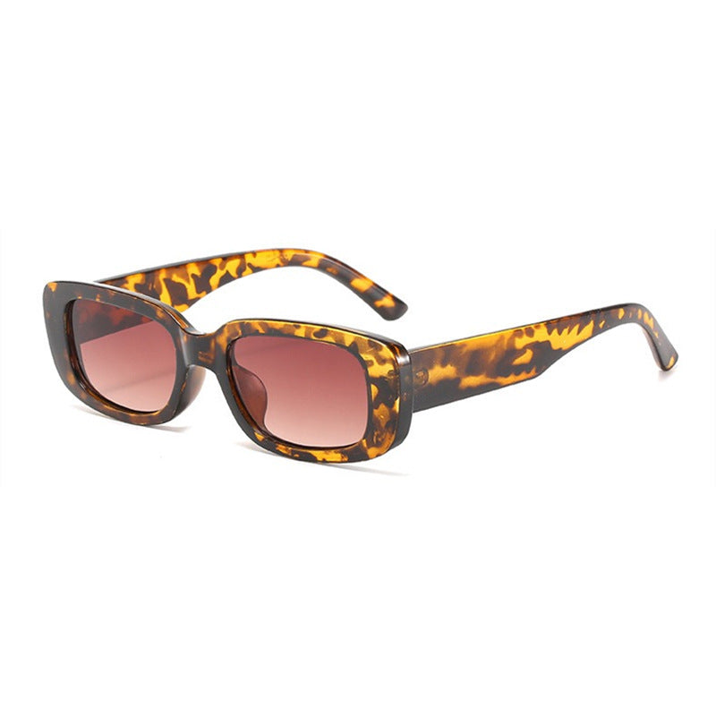 Rectangle Sunglasses Candy Gradient Glasses UV400