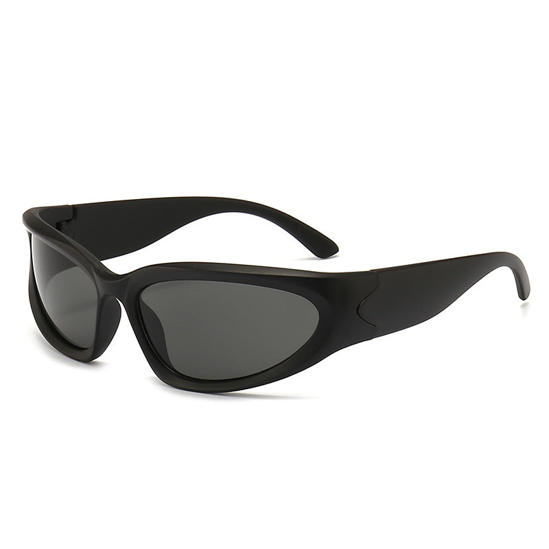 Y2K Future Style Decorative Sunglasses Anti-UV Cycling Glasses