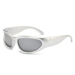 Y2K Future Style Decorative Sunglasses Anti-UV Cycling Glasses