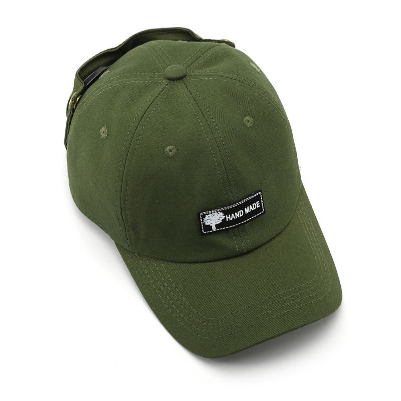 Men's Peaked Cap With Sunglasses Sunshade Baseball Cap