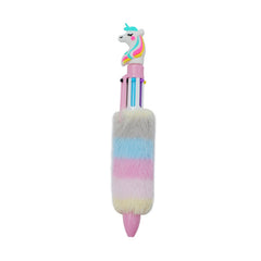 Cute Unicorn Plush Ballpoint Pen for Kids