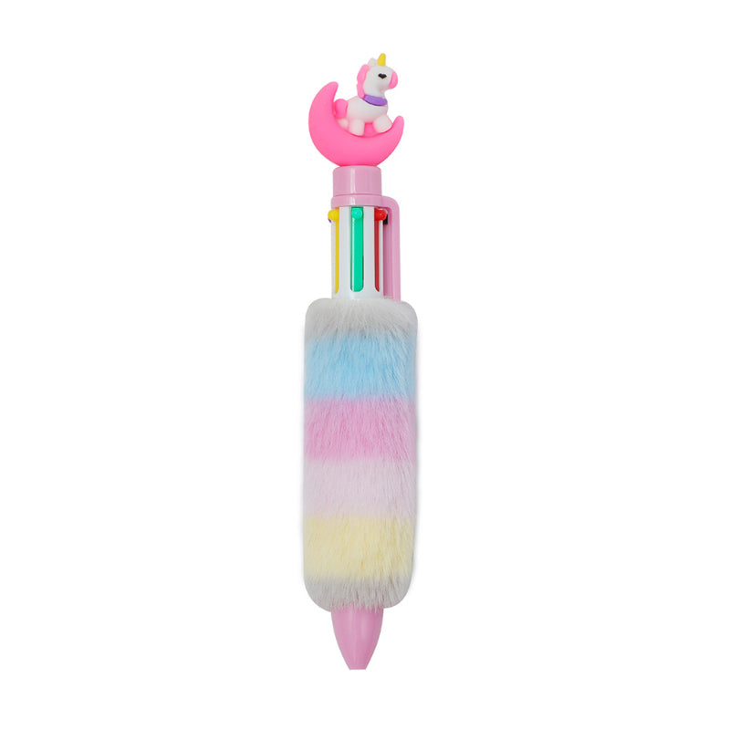 Cute Unicorn Plush Ballpoint Pen for Kids