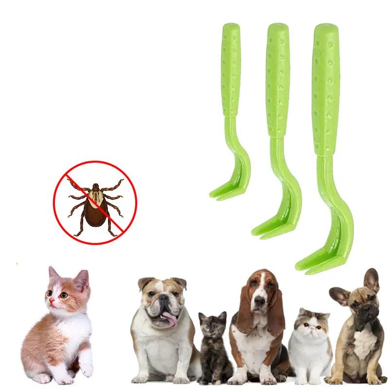 3 Piece Pet Grooming Set Flea & Lice Remover Hooks for Cats & Dogs