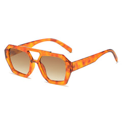 Retro Tortoiseshell Aviator Sunglasses UV400