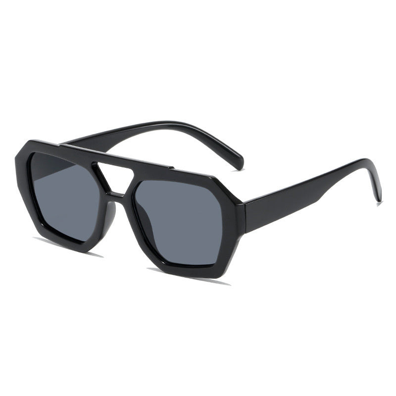 Retro Tortoiseshell Aviator Sunglasses UV400
