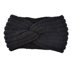 Chunky Headband Winter Knit Headwrap Women Turban Ears Warmer Headband