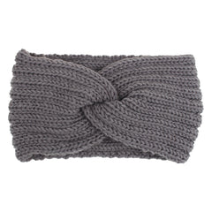 Chunky Headband Winter Knit Headwrap Women Turban Ears Warmer Headband