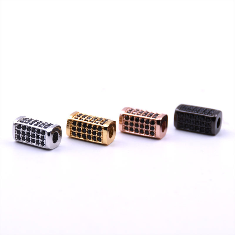 1pc Cubic Zircon Micro Pave CZ DIY Charms Bracelets Making Accessories
