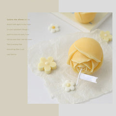 Rose Flower Silicone Mold for DIY Candle Clay Resin