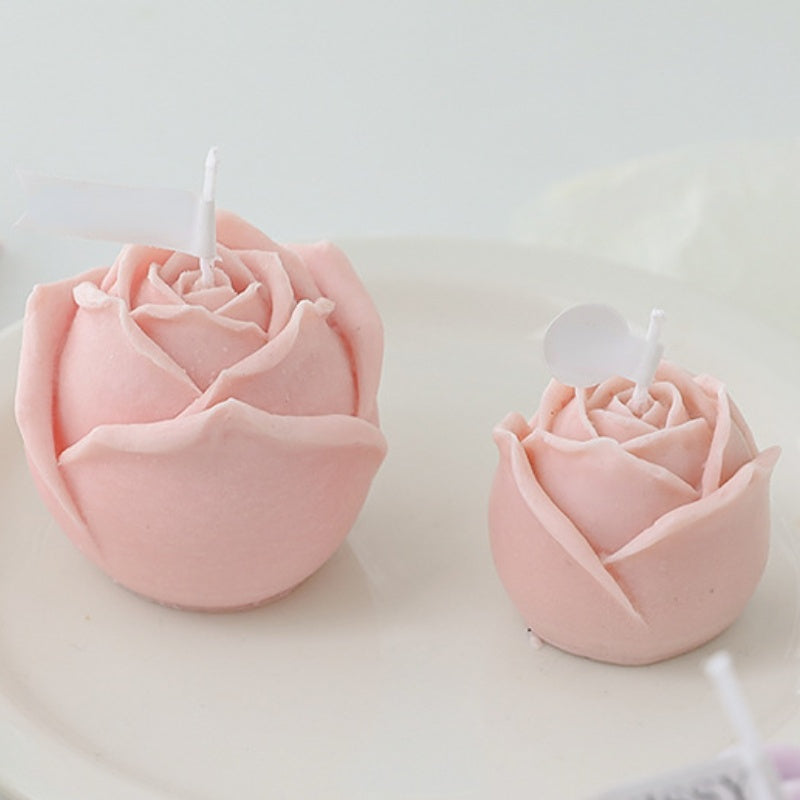 Rose Flower Silicone Mold for DIY Candle Clay Resin
