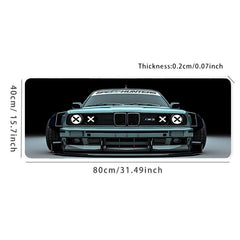 Large Anti Slip Car Racing Sports Car Mouse Pad