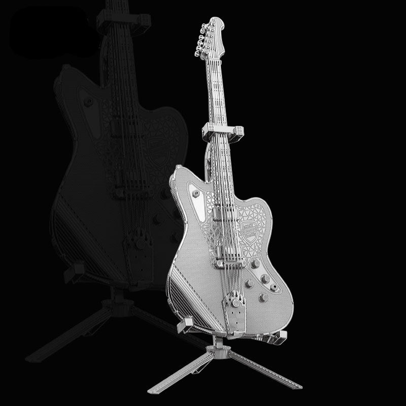 Lead Guitar 3D Jigsaw Metal Puzzle Model Toys
