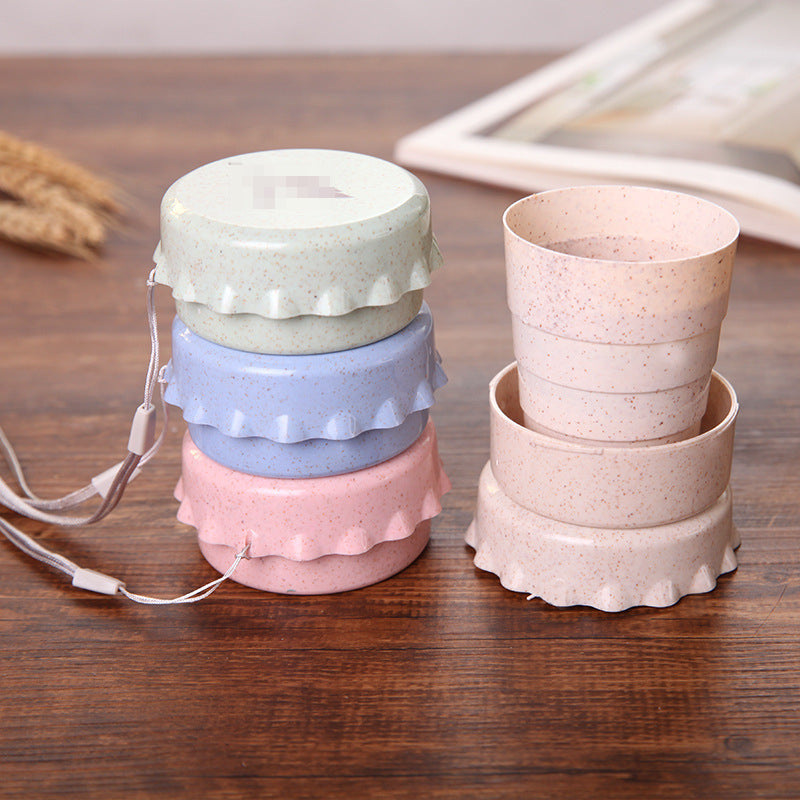 Foldable Silicone Water Bottle Leakproof Reusable