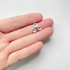 50pcs 6mm 8mm Crystal Spacer Beads for Jewelry Making