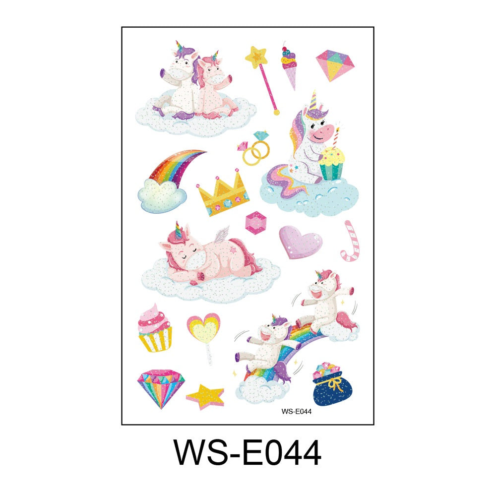 Funny Anime Cartoon Waterproof Tattoo Stickers