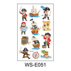 Funny Anime Cartoon Waterproof Tattoo Stickers