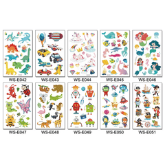 Funny Anime Cartoon Waterproof Tattoo Stickers