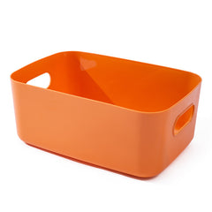 4pcs Plastic Storage Bins for Home Living Room Bathroom