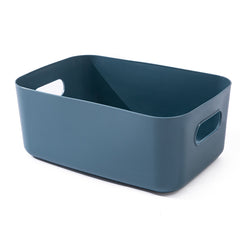 4pcs Plastic Storage Bins for Home Living Room Bathroom