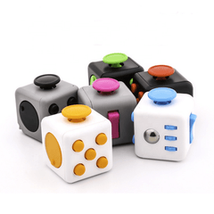 Stress Relieving Fidget Cube for Kids - Fun Sensory Toy