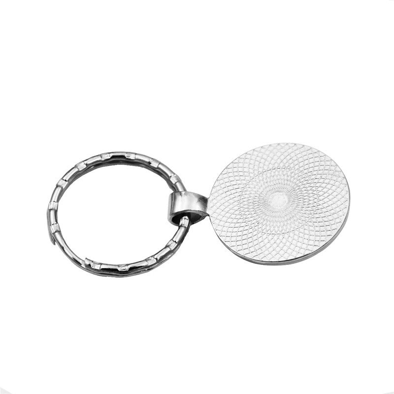 Good Friends Like Stars Keychain Stainless Steel GEM 0424