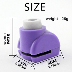 Paper Shaper Cutter Craft Hole Punch Shapes Set for Kids Scrapbook DIY