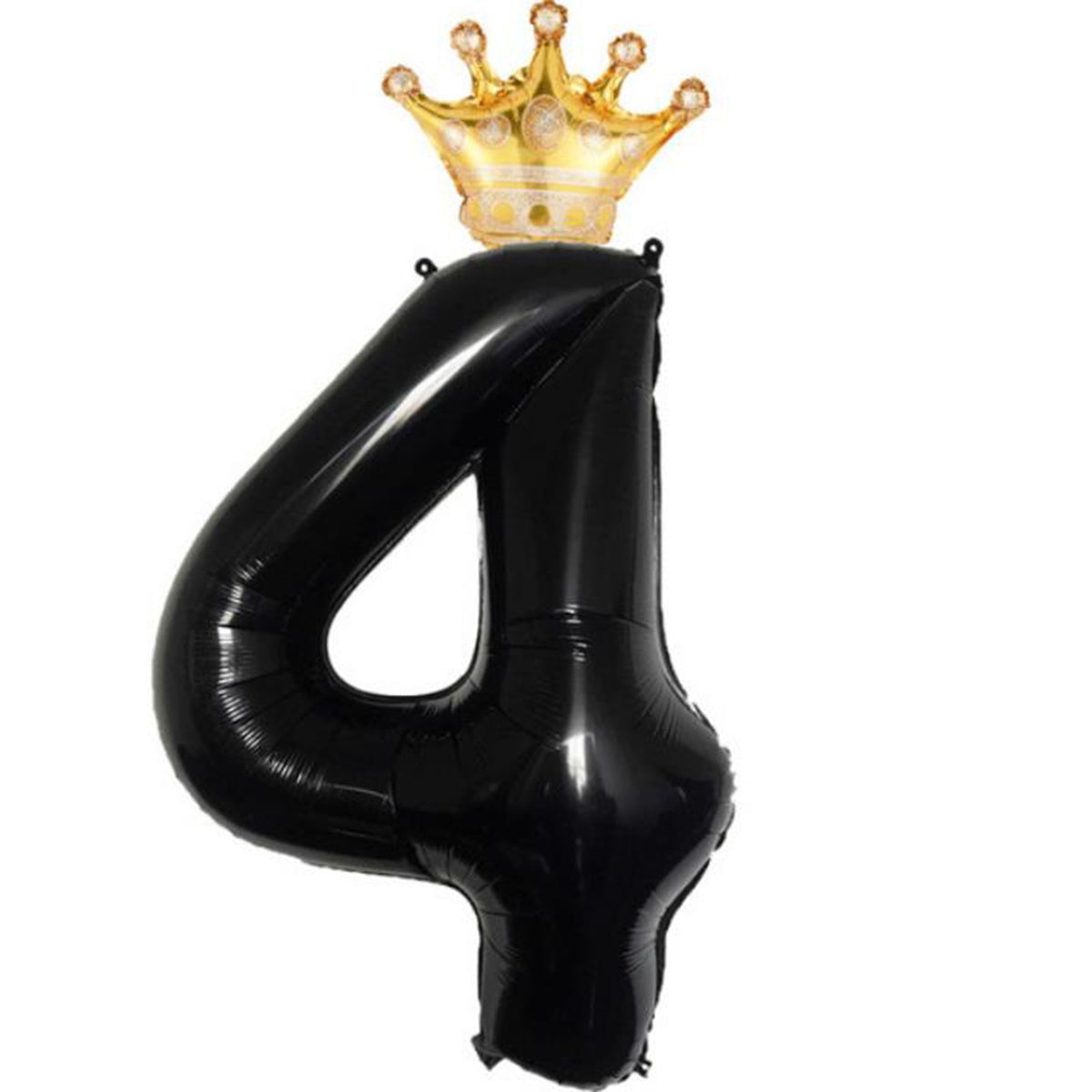 81 28Cm Crown Number Balloon Set 0-9 Birthday Party Decoration Balloon