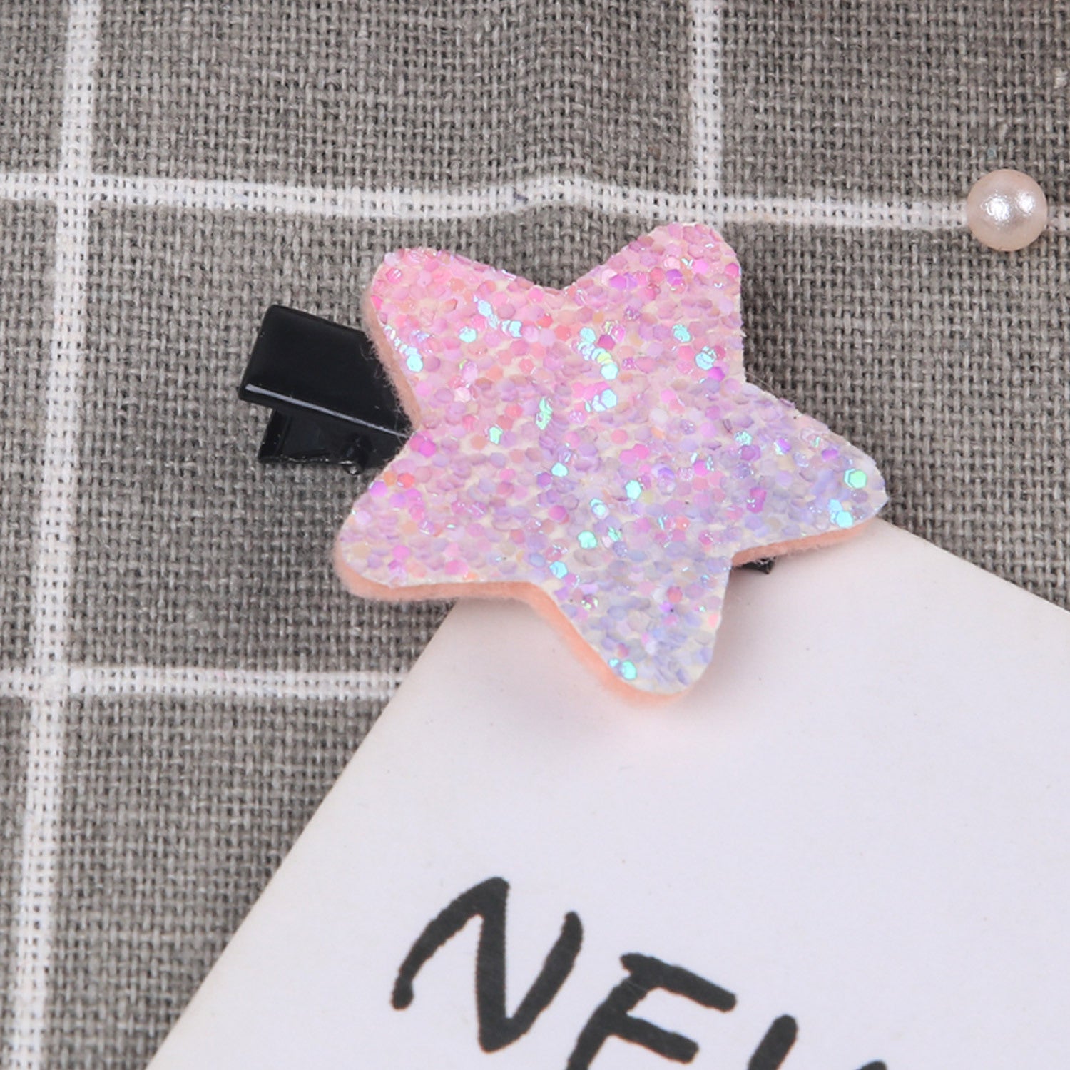 Sequin Star Butterfly Hairpin Children's Accessories