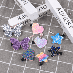 Sequin Star Butterfly Hairpin Children's Accessories
