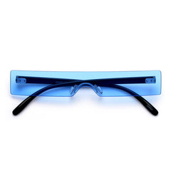 Y2K Rimless Sunglasses UV400 for Beach Party Club