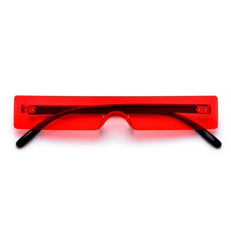 Y2K Rimless Sunglasses UV400 for Beach Party Club