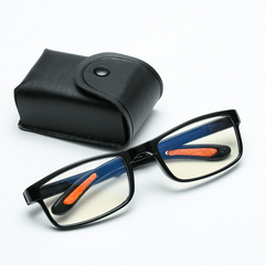 Folding Reading Glasses Diopter 1.0-4.0 Anti Light Presbyopia Eyeglasses