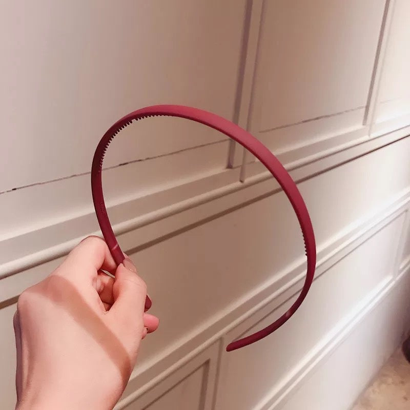 Women's Solid Headband Stylish Non slip Hair Accessories