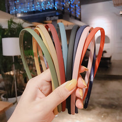 Women's Solid Headband Stylish Non slip Hair Accessories