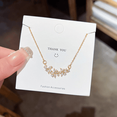 Men's Stainless Steel Chain Flower Pendant Necklace