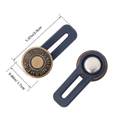 4pcs Elastic Waist Extenders For Pants Jeans Trousers