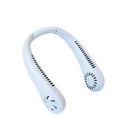 Rechargeable Portable Neck Fan, Long Life, Mute, No Hakaze
