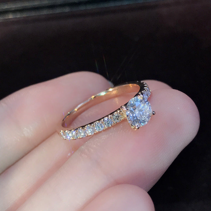 Men's Zirconia Engagement or Wedding Ring, Sparkling and Dazzling