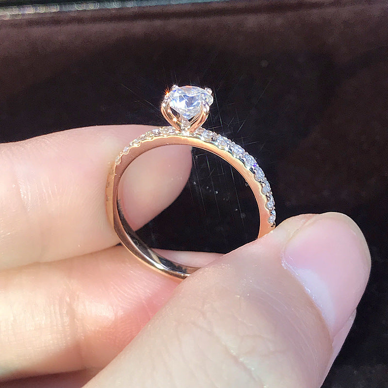 Men's Zirconia Engagement or Wedding Ring, Sparkling and Dazzling